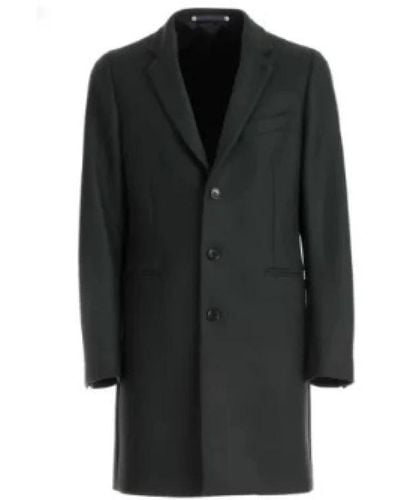 PS by Paul Smith Single-Breasted Coats - Black