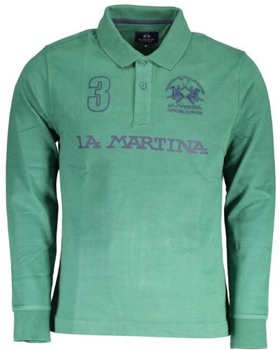 La Martina Polo Shirts - Green