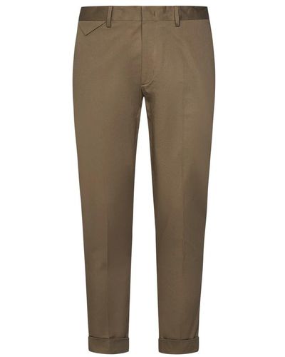 Low Brand Slim-Fit Trousers - Grey