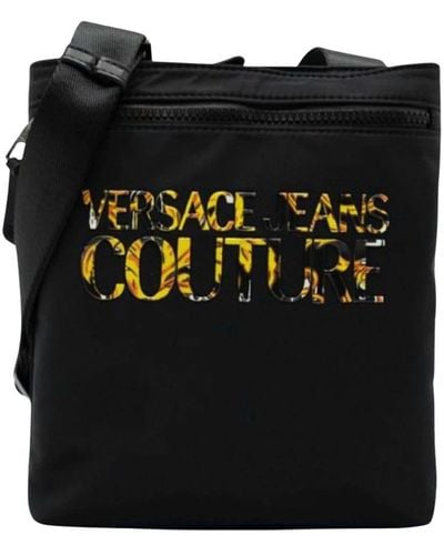 Versace Cross Body Bags - Black