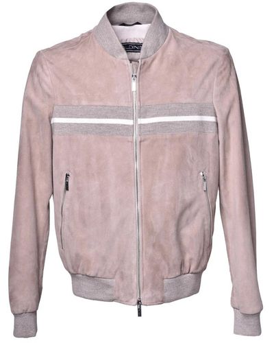 Baldinini Leather Jackets - Pink
