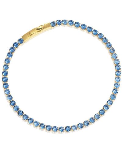 Sif Jakobs Jewellery Braccialetto grande con zircone blu