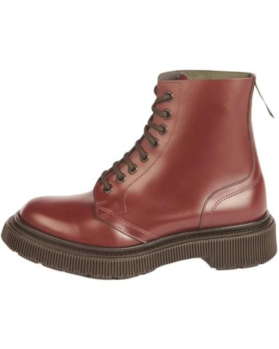 Adieu Lace-Up Boots - Brown