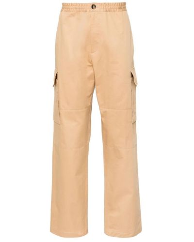 Marni Straight Trousers - Natural
