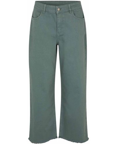 Masai Jeans > cropped jeans - Vert