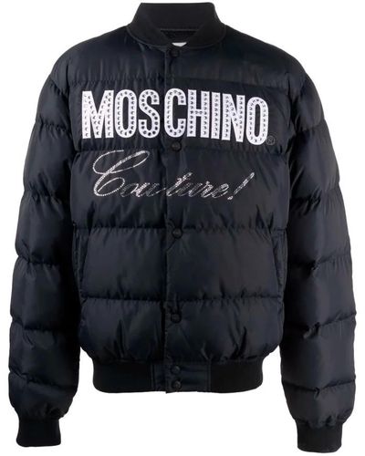 Moschino Down Jackets - Blue