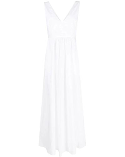 P.A.R.O.S.H. Maxi Dresses - Weiß
