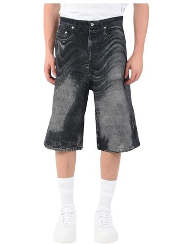 Camper Denim Shorts - Gray
