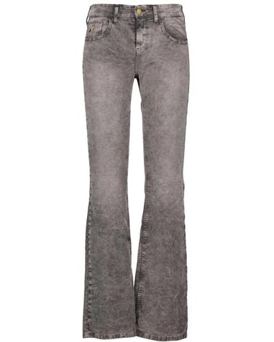 Lois Jeans > flared jeans - Gris