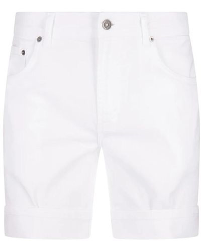 Dondup Shorts > casual shorts - Blanc