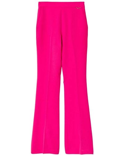 Gaelle Paris Trousers > wide trousers - Rose