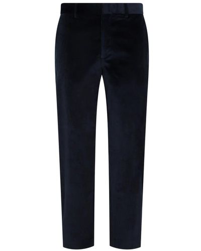 PS by Paul Smith Pantaloni in cotone blu navy