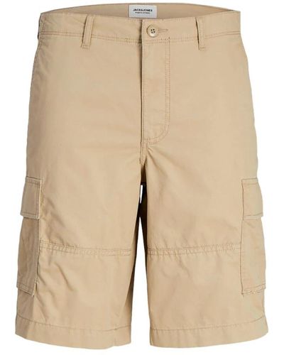 Jack & Jones Cargo shorts für männer - Natur