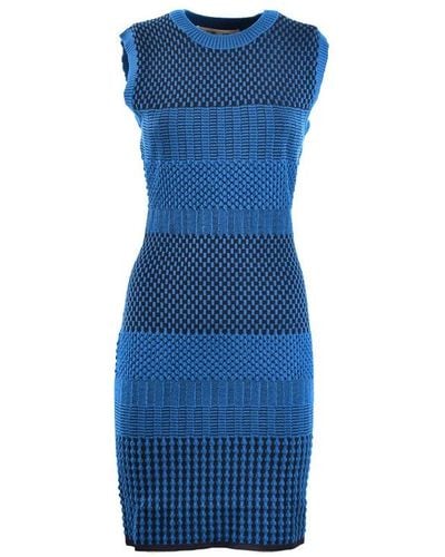 Diane von Furstenberg Short Dresses - Blue
