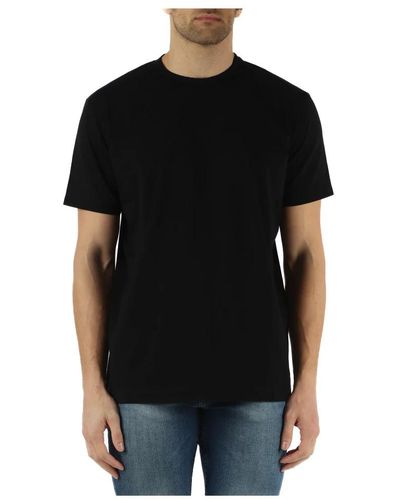 RICHMOND X: t-shirt in cotone con logo a rilievo - Nero