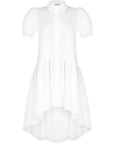 Rinascimento Collezione primavera estate 2021 abito/camicia - Bianco