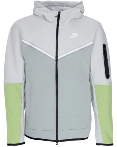 Nike Leichte reißverschluss-kapuzenjacke - sportswear tech fleece - Blau