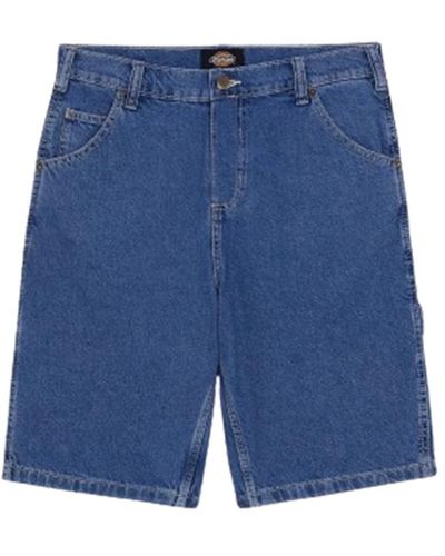 Dickies Denim Shorts - Blue