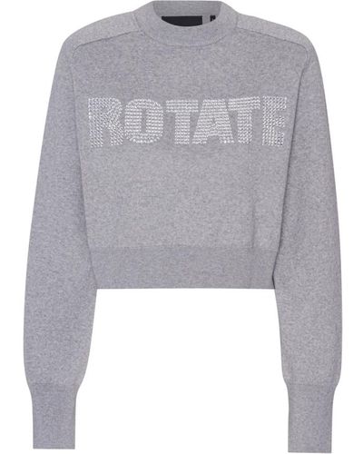 ROTATE BIRGER CHRISTENSEN Sweatshirt - Grau