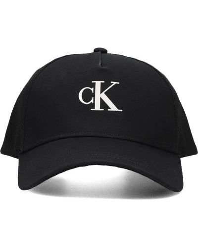Calvin Klein Schwarze archive trucker cap