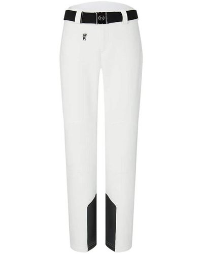 Bogner Pantalons de ski - Blanc