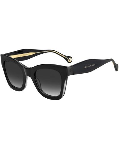 Carolina Herrera Ch 0015/s sonnenbrille, schwarz grau/dunkelgrau verlaufend