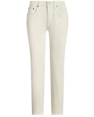 Ralph Lauren Trousers > cropped trousers - Blanc