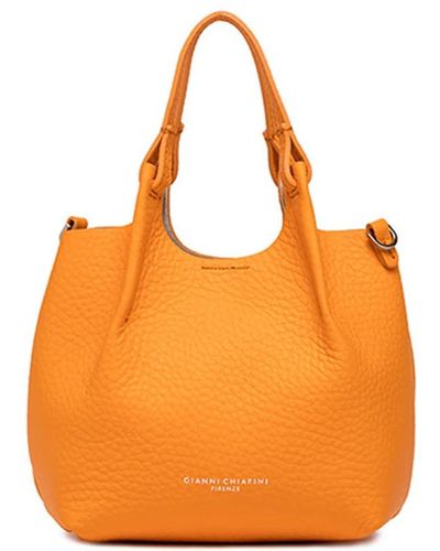 Gianni Chiarini Tote Bags - Orange