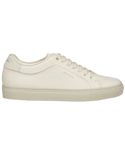 PS by Paul Smith Beige sneakers suede patch - Weiß