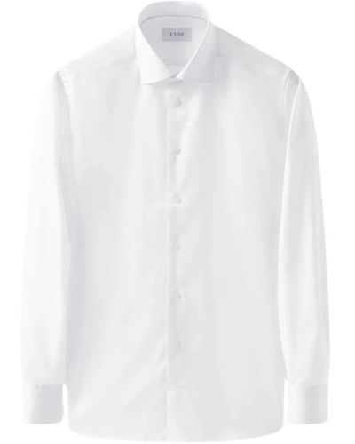 Eton Slim fit weiße hemd