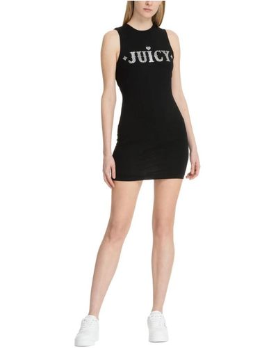 Juicy Couture Vestido mini rodeo prince - Negro