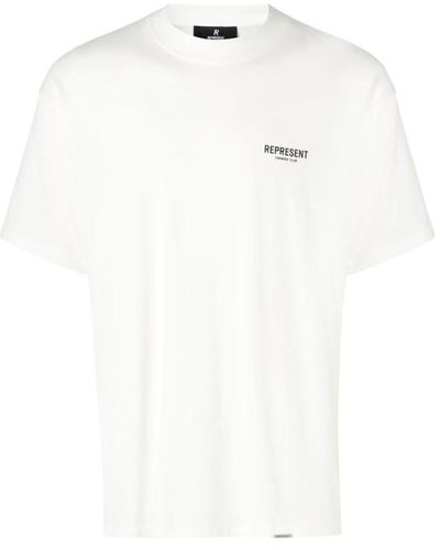 Represent Owners club t-shirt flat - Bianco