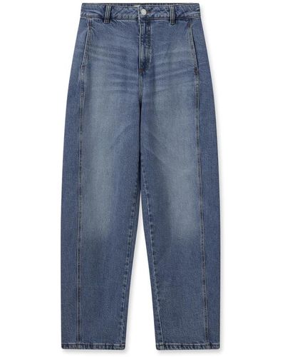Mos Mosh Cropped jeans - Blau