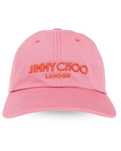 Jimmy Choo Baseballkappe - Pink