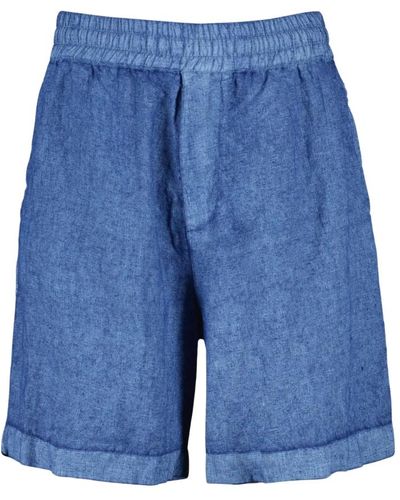 Burberry Shorts > denim shorts - Bleu