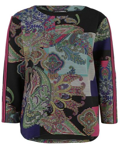 Doris Streich Lässiges paisley print sweatshirt - Mehrfarbig