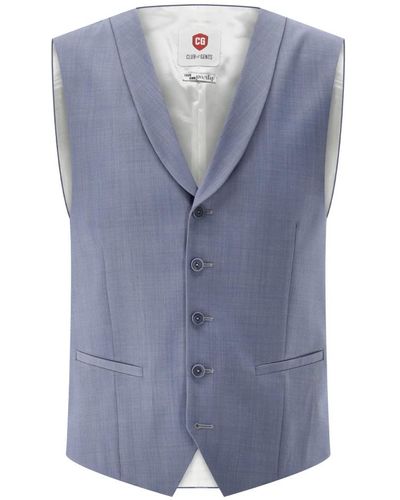 CLUB of GENTS Suits > suit vests - Bleu