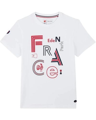 Eden Park Ffr t-shirt - Bianco