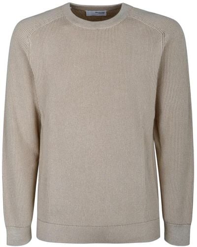 SELECTED Round-Neck Knitwear - Grey