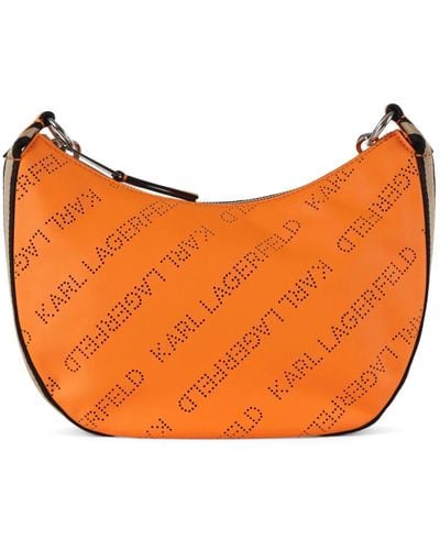 Karl Lagerfeld Shoulder Bags - Orange
