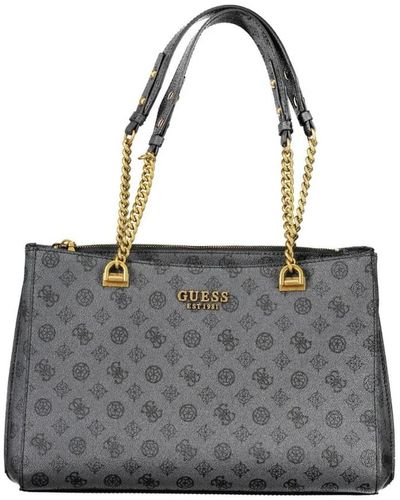 Guess Tote Bags - Gray