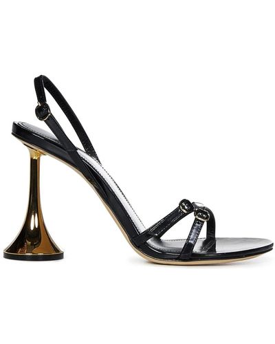 Coperni Shoes > sandals > high heel sandals - Métallisé