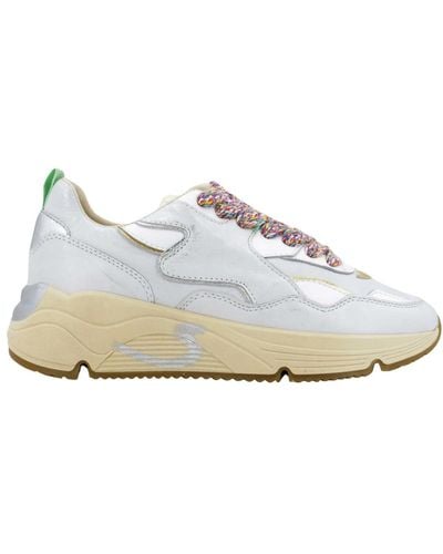 Serafini Sneaker in camoscio - misure: 36 - Bianco