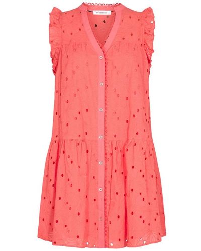co'couture Sleeveless Tops - Pink