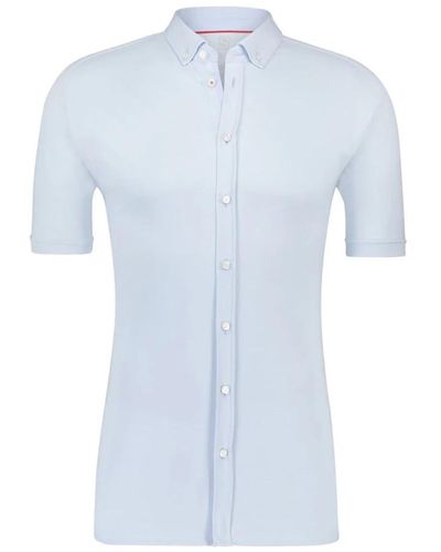 DESOTO Short Sleeve Shirts - Blue