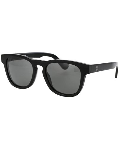 Moncler Stylische sonnenbrille ml0098 - Schwarz