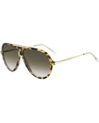 Isabel Marant Havana gold green shaded sunglasses,sunglasses im 0162/s - Braun