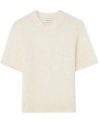 Dagmar Knitwear > round-neck knitwear - Blanc