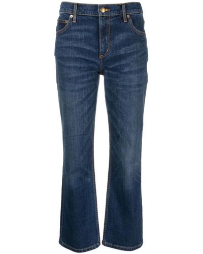 Tory Burch Flared Jeans - Blue