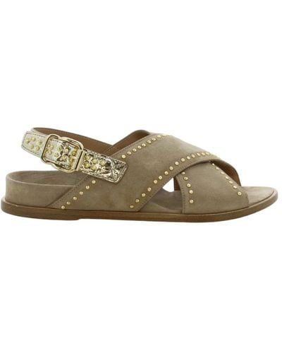 Laura Bellariva Shoes > sandals > flat sandals - Neutre